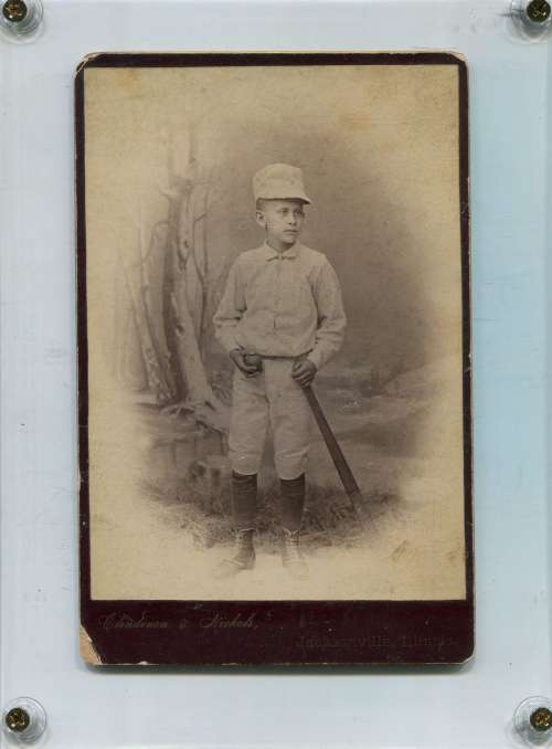 Clarence Fairbank Studio Portrait Jacksonville, IL 1885